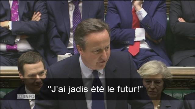 Ovation debout pour la dernière heure des questions de David Cameron