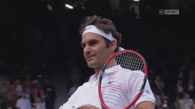 Wimbledon, 1er tour, Roger Federer (SUI) - Guido Pella (ARG) (7-6, 7-6, 6-3): belle battaille et victoire de Roger Federer