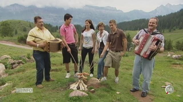 Mélanie Oesch et sa famille remportent un grand succès avec le groupe folklorique Oesch’ s die Dritten