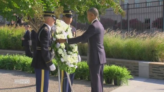 Obama se recueille à Washington