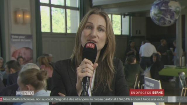 Adèle Thorens (Verts-VD): "Tout le monde s'est félicité de l'accord de Paris, y compris les lobbys économiques suisses et la droite, maintenant il va falloir donner des suites concrètes"