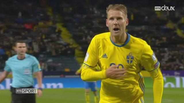 Gr. A, Suède - Bulgarie (3-0): victoire facile de la Suède