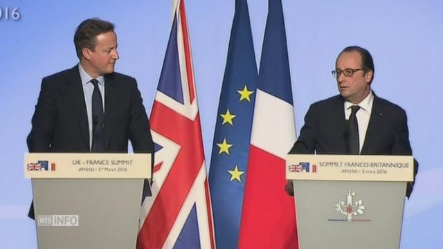 Un Brexit aurait des conséquences sur la question des migrants, avertit Hollande