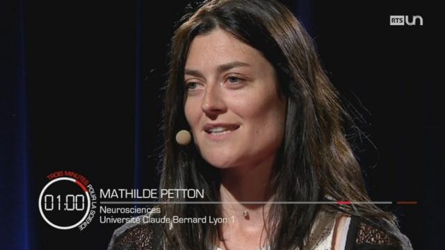 3 minutes pour la science : Mathilde PETTON