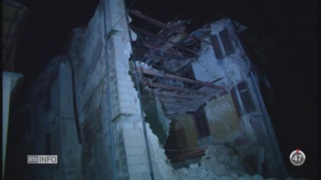 Un séisme fait d’importants dégâts matériels près de Visso, en Italie