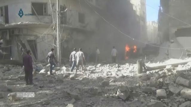 Deux hôpitaux de la zone rebelle d'Alep bombardés