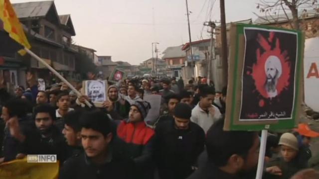 Manifestation en Inde contre l'exécution d'un cheikh en Arabie saoudite