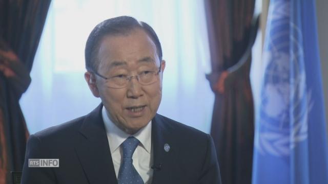 Ban Ki-moon: "Secrétaire général de l'ONU, le job le plus impossible du monde"
