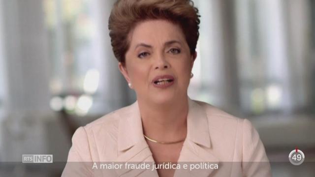 Brésil: la présidente Dilma Rousseff sera vraisemblablement déstituée