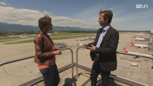 GE - Aeroport de Cointrin: l'entretien de Pascal Hochstrasser, Chef de tour de contrôle, Skyguide