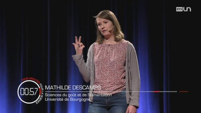 3 minutes pour la science : Mathilde DESCAMPS