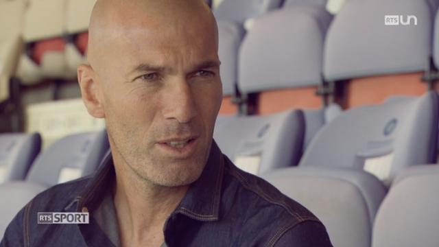 Football: entretien avec Zinédine Zidane