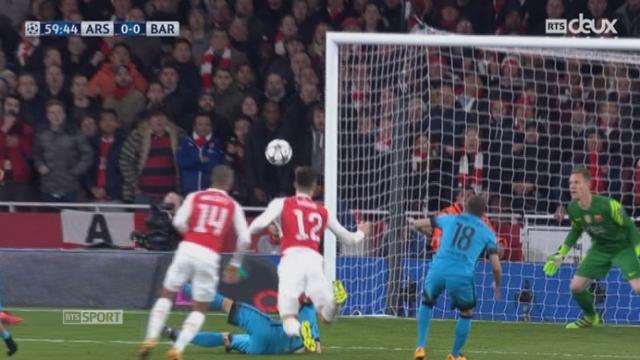 1-8, Arsenal FC – FC Barcelone (0-0) : l’arrêt magnifique de Ter Stegen sur une tête d’Olivier Giroud prive Arsenal de l’ouverture du score