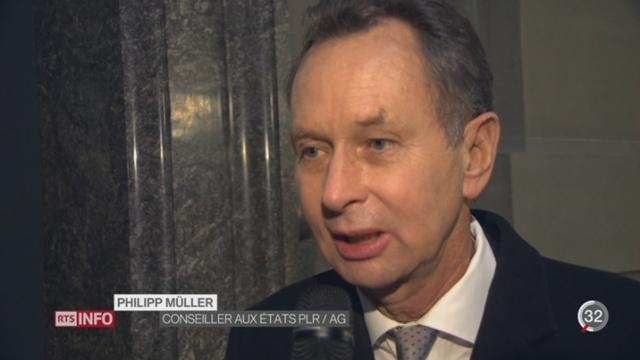 Philipp Müller est au cœur des propositions pour tenter de sortir de l’impasse entre Berne et Bruxelles