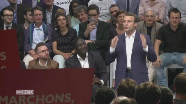 Emmanuel Macron veut porter son mouvement "jusqu'à la victoire"