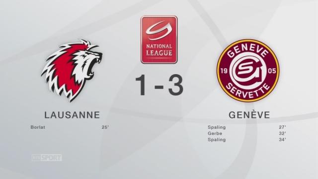 Lausanne - Genève (1-3): tout les buts de la rencontre.