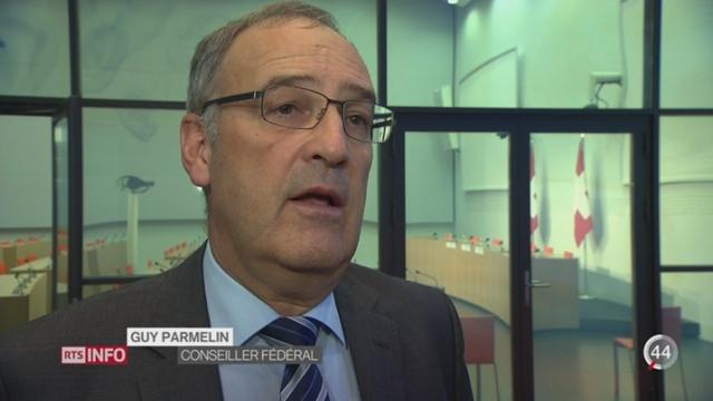 Guy Parmelin pointe les menaces potentielles pour la sécurité en Suisse dans son rapport annuel