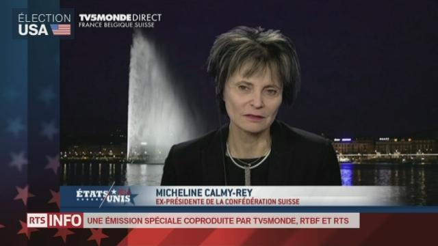 Micheline Calmy-Rey: "le symbole d'une femme capable d'appuyer sur le bouton du nucléaire génère du scepticisme"