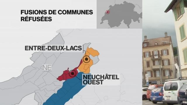 NE: la fusion de Neuchâtel-Ouest a été rejetée