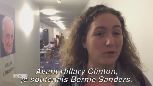 Le vote des jeunes avec Hannah Zimmerman, résolument pro-Bernie Sanders
