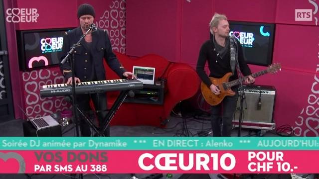 Alenko en live dans le cube