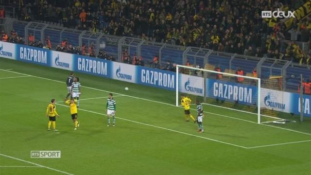 (4e j) Gr. F. Borussia Dortmund – Sporting Lisbonne (1-0). Un but de Ramos (12e) fait la différence