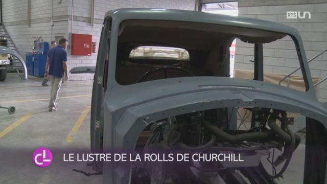 VD: un Vaudois a retrouvé la Rolls Royce de Churchill