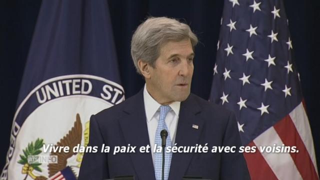 John Kerry défend la solution à deux Etats au Proche-Orient