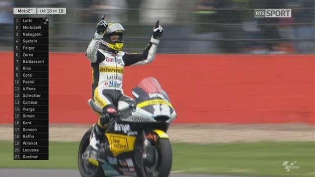 Moto 2: Luthi s'impose pour la deuixème fois de la saison