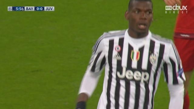 1-8, Bayerne Munich – Juventus FC (0-1): ouverture du score à la 6e minute sur un tir de Paul Pogba