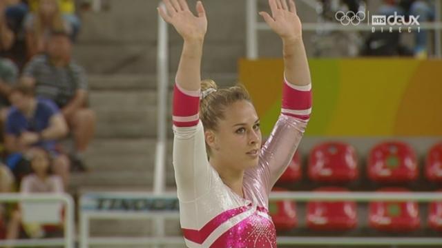 Gymnastique, finale dames sol: déception pour Giuilia Steingruber (SUI) qui obtient 11.800