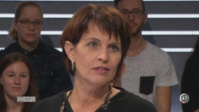 Votations - Sortie du nucléaire: Doris Leuthard se trouve prise entre deux camps dans cette campagne