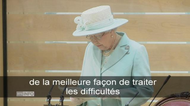 La reine Elizabeth II évoque le Brexit à demi-mot à Edimbourg