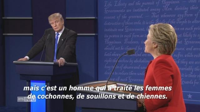 Extraits du débat entre Hillary Clinton et Donald Trump