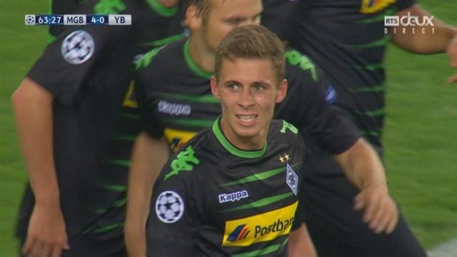Moenchengladbach - Young Boys (4-0): à l'instar de Raffael, Hazard s'offre un doublé
