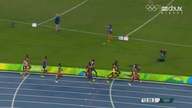 Athlétisme hommes, finale 5000m: Mo Farah (GBR) va chercher la médaille d'or !