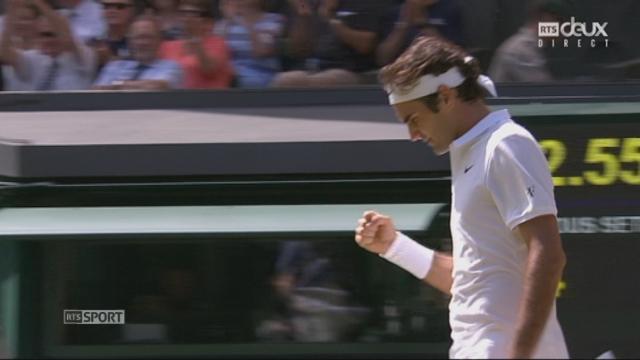 1-4 de finales messieurs, Federer - Cilic (6-7,4-6, 6-3) : Federer reprends du poil de la bête
