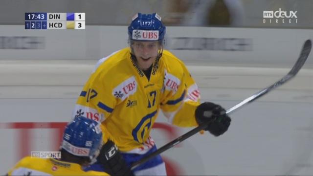 Dinamo Minsk (RUS) - HC Davos (1-3): Lindgren permet à Davos de s'échapper 49 secondes après le 2 à 1
