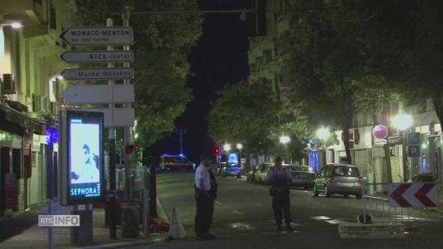 Forces de sécurité déployées dans les rues de Nice