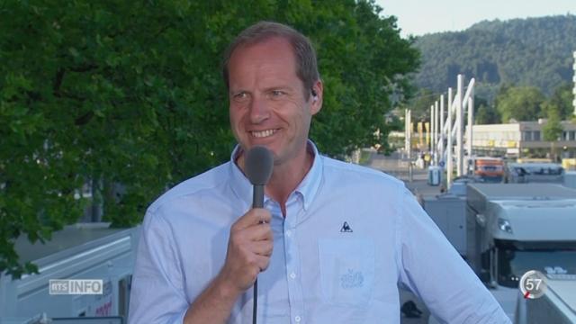 Tour de France - 16e étape: entretien avec Christian Prudhomme, directeur du Tour de France, depuis Berne