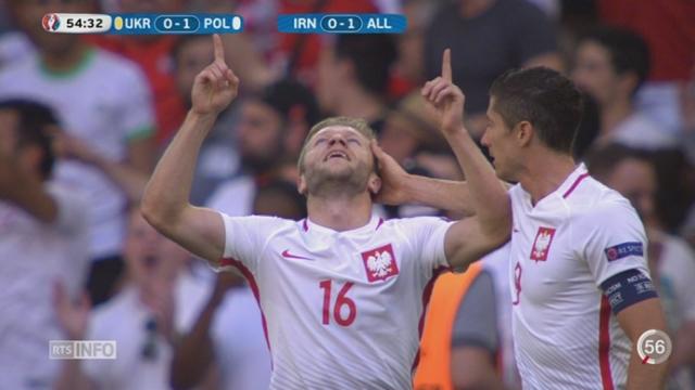 Euro 2016: la Suisse rencontrera la Pologne en huitièmes de finale