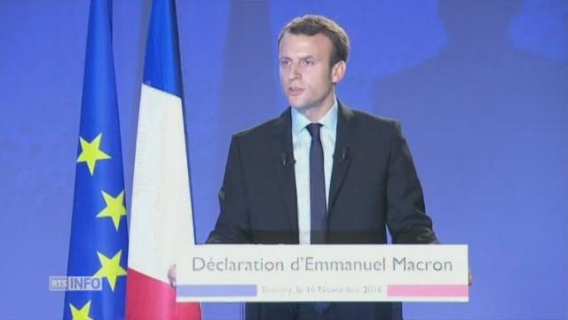 L'ex-ministre Emmanuel Macron explique pourquoi il veut être président