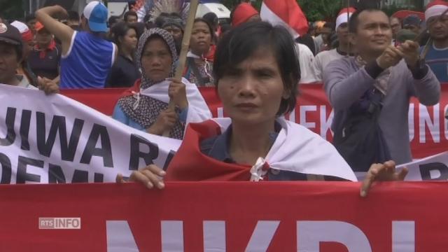 Contre-manifestation géante à Djakarta pour appeler à la tolérance