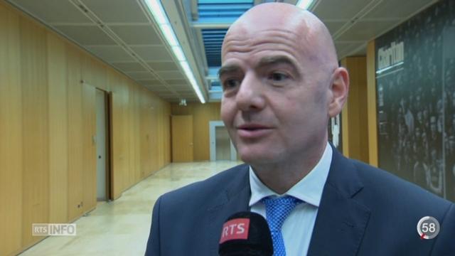 Football: Gianni Infantino devient le favori à la présidence de de la FIFA