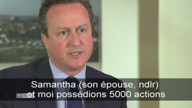 David Cameron admet avoir détenu des parts dans un fonds aux Bahamas