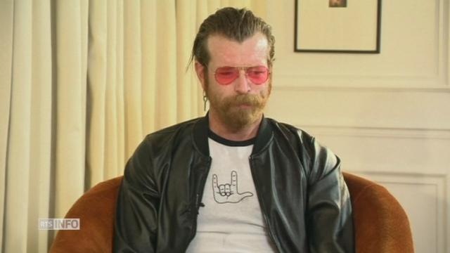 Interview de Jesse Hughes avant le concert de l'Olympia