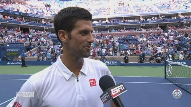 Tennis - US Open: Novak Djokovic passe en 8e sans d'effort