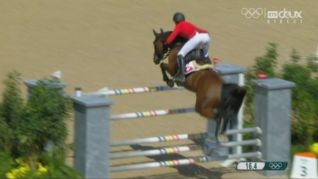 Hippisme, saut d'obstacle: Steve Guerdat (SUI) entame ses JO avec un sans-faute