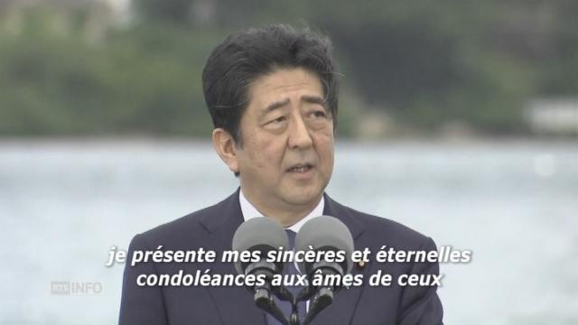 Les condoléances du Premier ministre japonais à Pearl Harbor