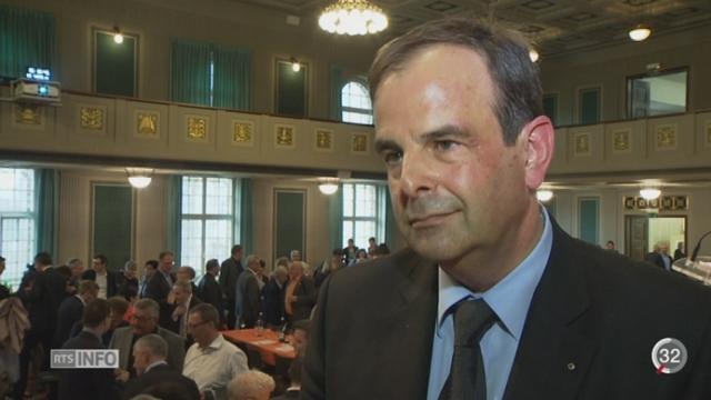Christophe Darbellay a remis son mandat de président du PDC au Zougois Gerhard Pfister